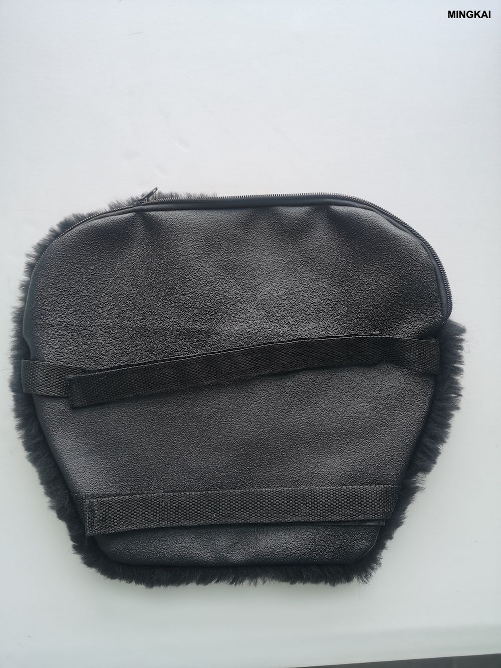 Premium Natural Sheepskin Motorcycle Seat Cushion – Non-Slip, Ergonomic & Comfortable for Long Rides