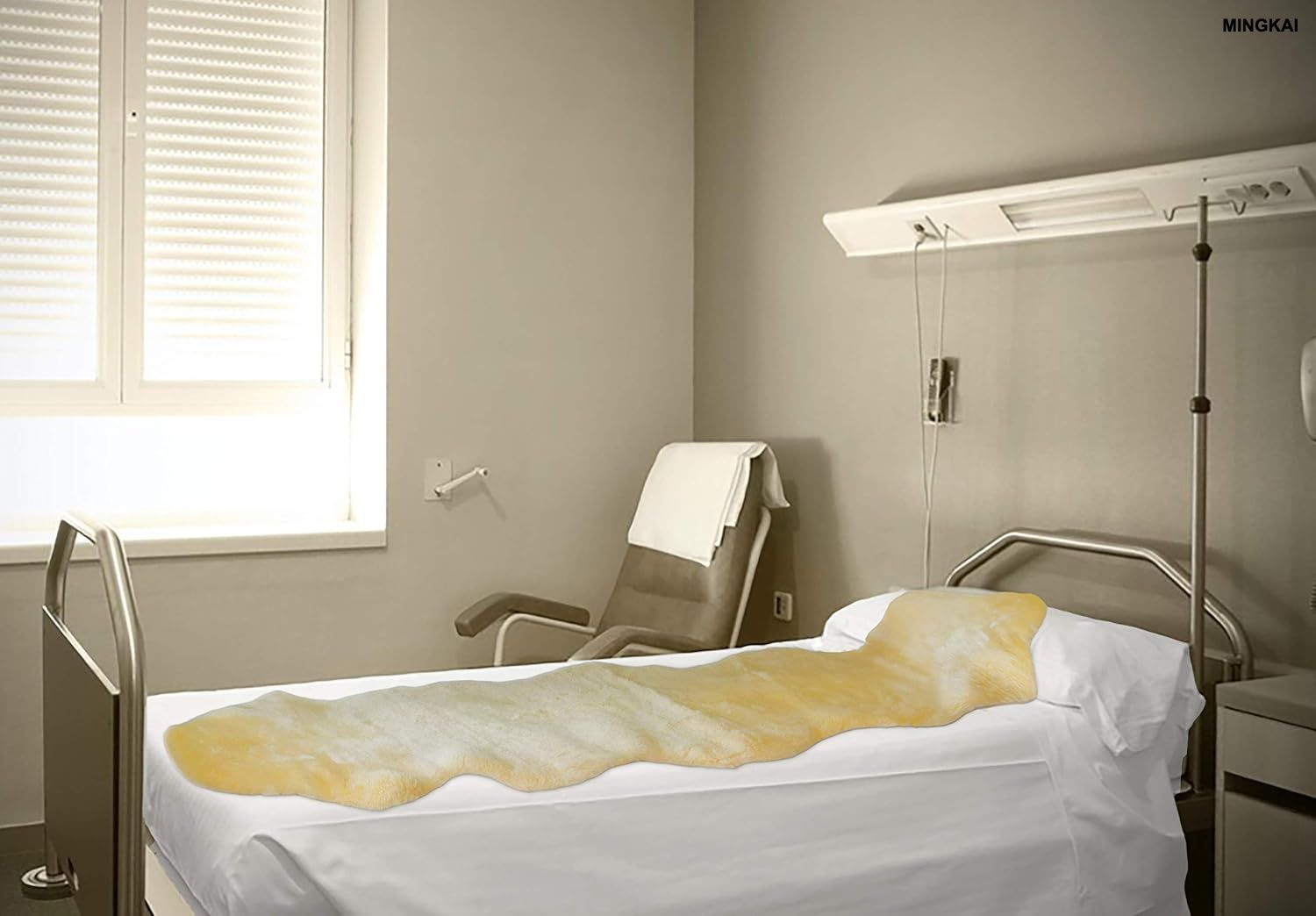 Natural Sheepskin Seat Cover | Genuine Soft Wool | Car, Truck, SUV, Office & Wheelchair Cushion | Anti-Slip & Non-Irritating | Premium Comfort for Hip & Back Pain Relief