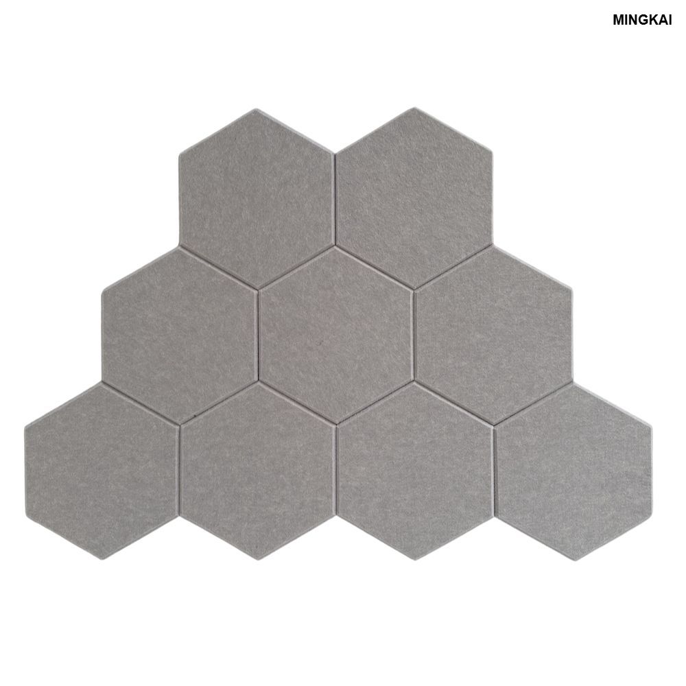 High-Density Hexagon Acoustic Panels – Decorative & Sound Absorbing Solution