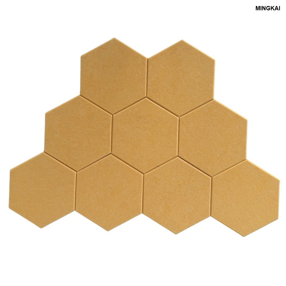 High-Density Hexagon Acoustic Panels – Decorative & Sound Absorbing Solution