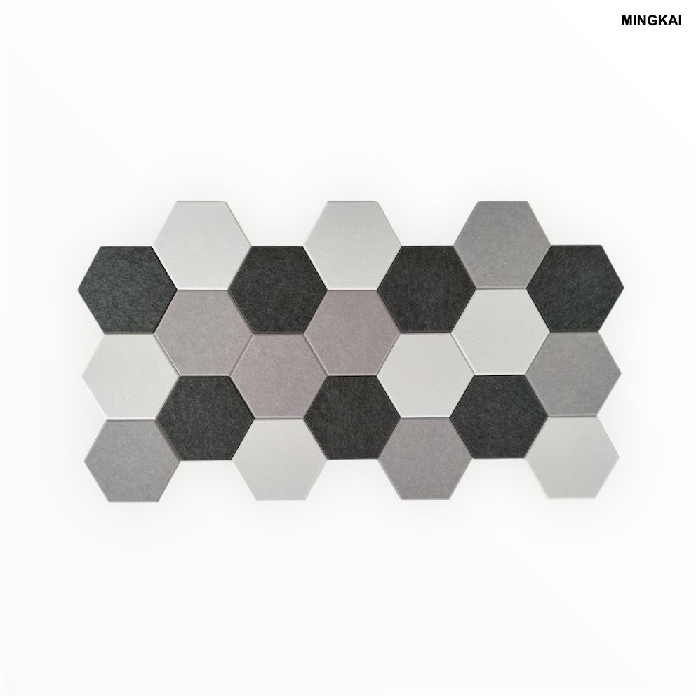 DUMI 12 Pack Acoustic Panels Self Adhesive Sound Proof Foam,High Density Sound Acoustic Foam Panel,12X10.23X0.4 Inch Hexagon Wall Panels in Home,Office,Reccording Room,Studio (12 PACK, Camel)