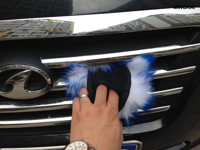 Product Details ● 100% Natural Grade-A Lambskin: Sourced From Premium Sheepskin, The Dense Wool Fibers Offer Exceptional Water And Shampoo Absorption, Creating A Rich, Protective Lather That Lifts Dir