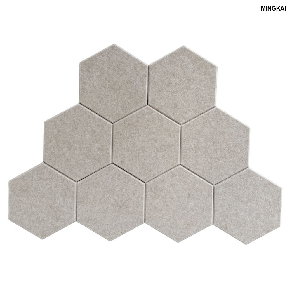 High-Density Hexagon Acoustic Panels – Decorative & Sound Absorbing Solution