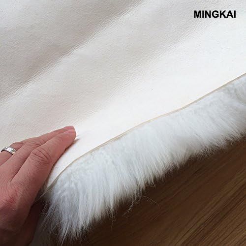 Dumi Genuine New Zealand Sheepskin Rug, Luxury Genuine Fur Rug; Housewarming Gift Plus - Natural Color 2'x3'