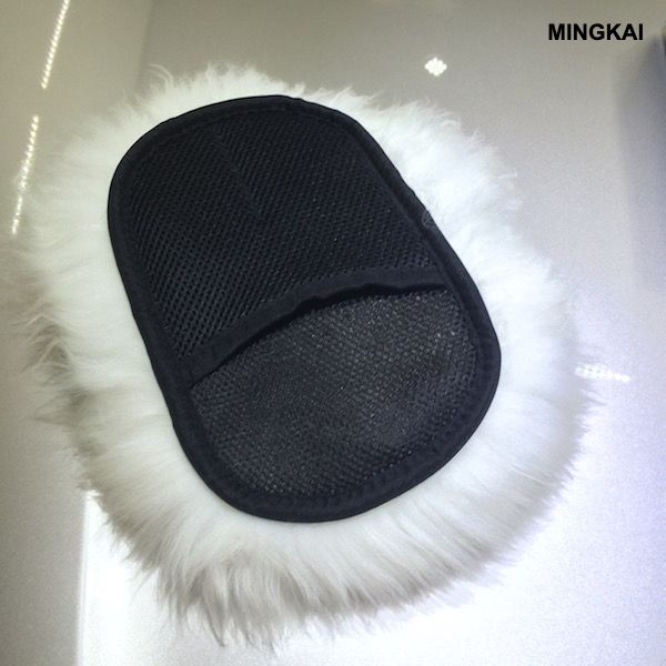 Premium Sheepskin Wash Mitt & Lambswool Glove Set - Professional Grade Car Washing & Waxing Tool for Streak-Free Shine & Scratch-Free Cleaning