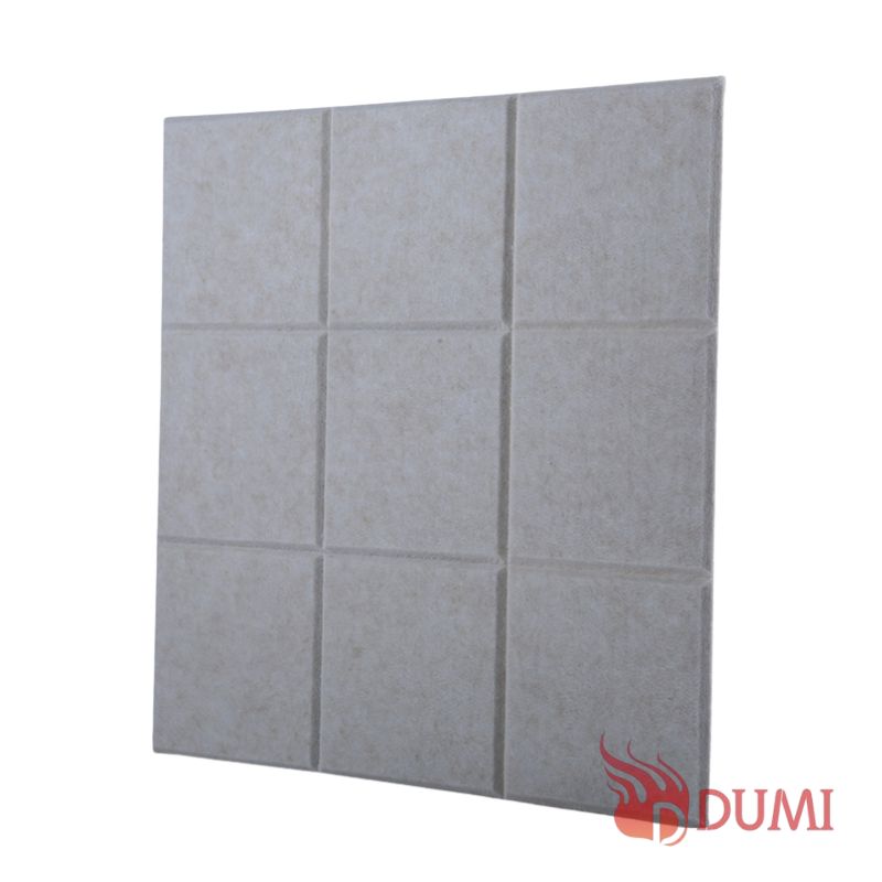 9-Square Polyester Fiber Acoustic Wall Panels for Studio Soundproofing & Decoration