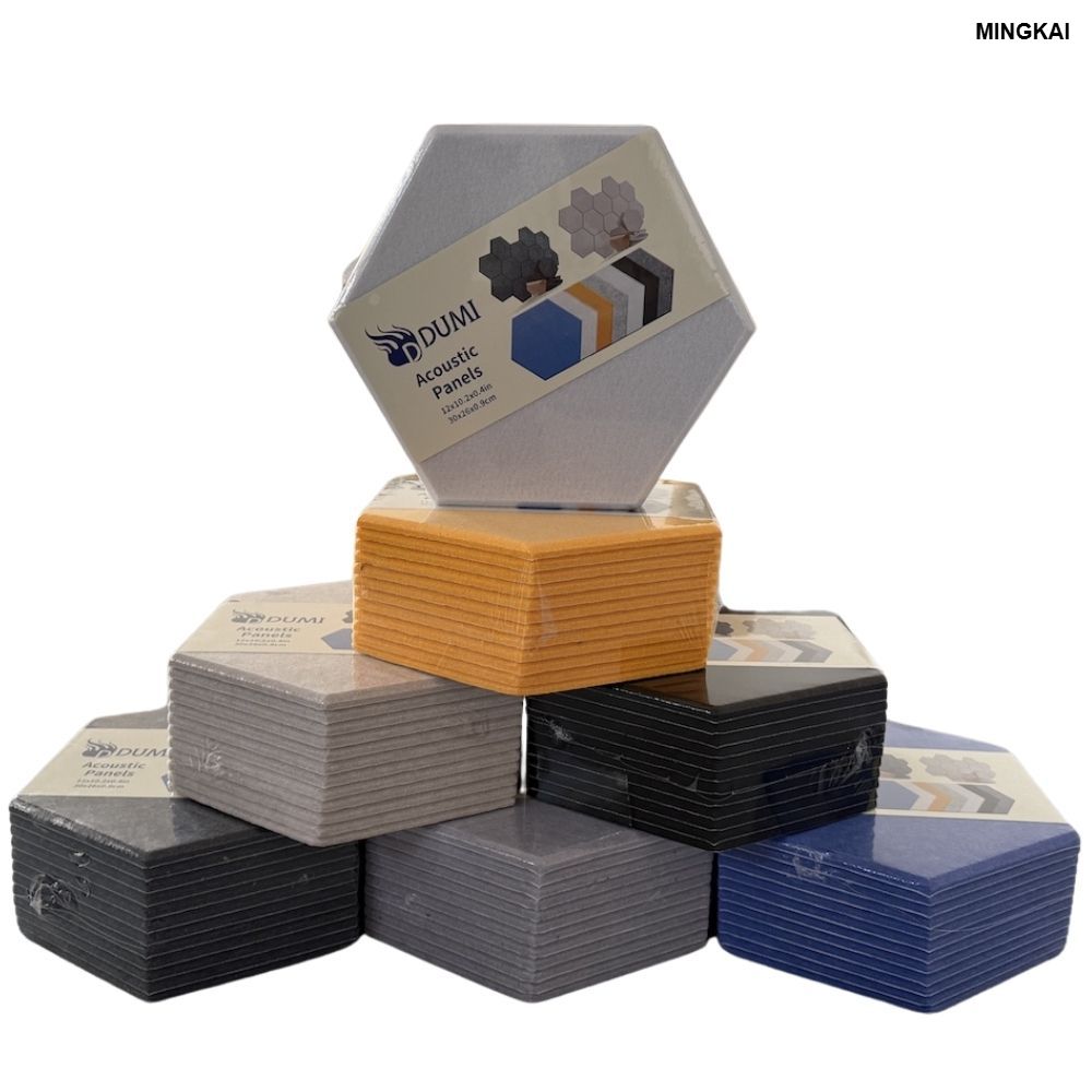 High-Density Hexagon Acoustic Panels – Decorative & Sound Absorbing Solution