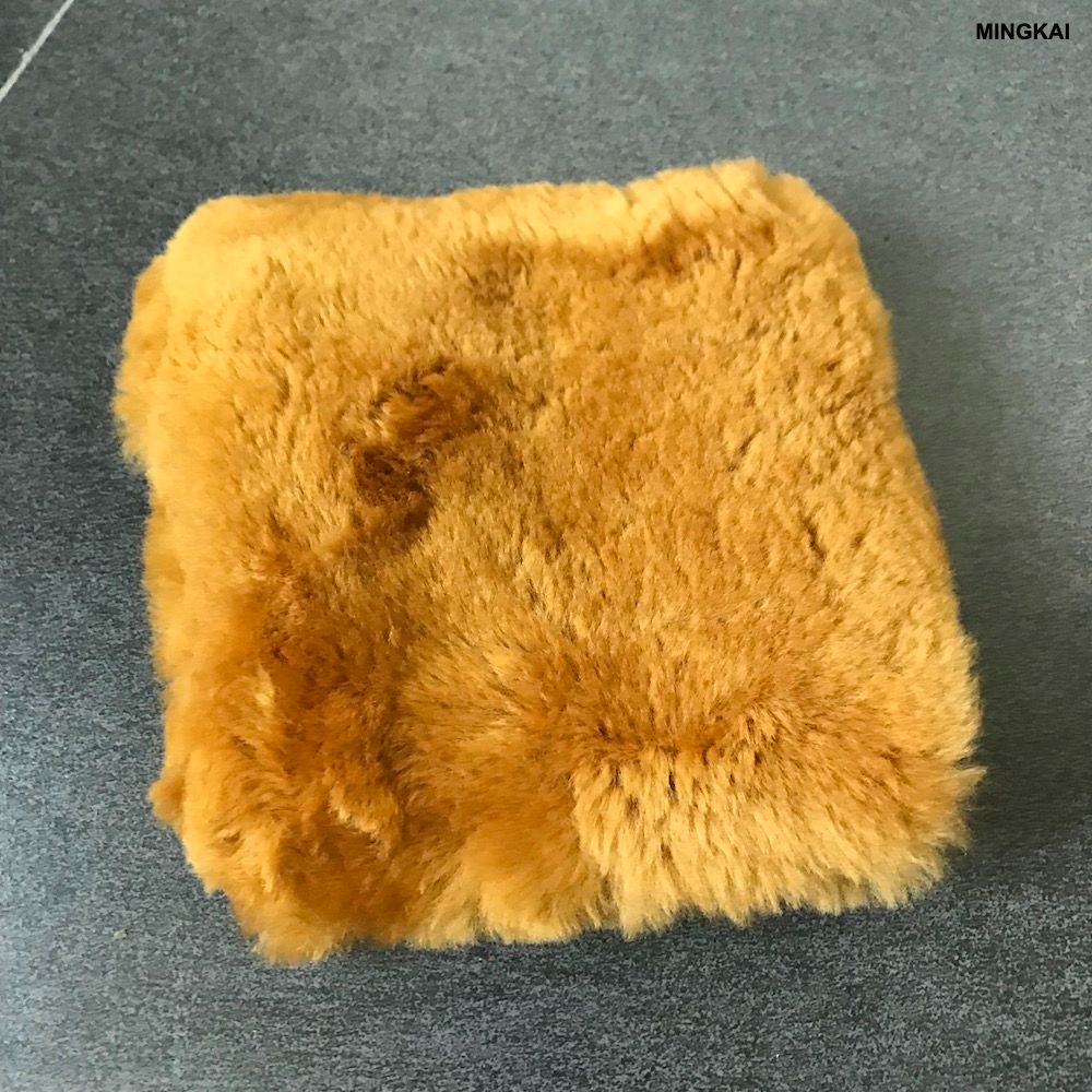 Premium Sheepskin Wash Mitt & Lambswool Glove Set - Professional Grade Car Washing & Waxing Tool for Streak-Free Shine & Scratch-Free Cleaning