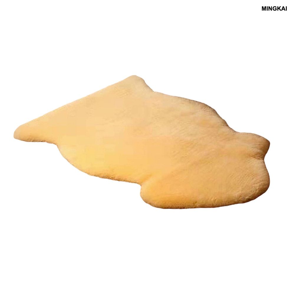 DUMI Medical Grade Sheepskin Pad for Bed Sores Relief & Pressure Relief | 100% Natural Therapeutic Wool Seat Cushion with Non-Slip Backing, 2ft x 3ft - Wheelchair, Hospital, Orthopedic Use