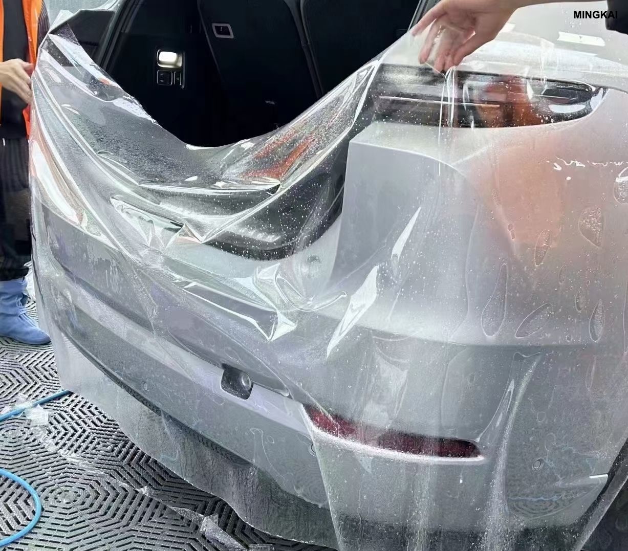 DUMI TPU PPF Car Paint Protection Film (5ft X 16.6ft) Self-Healing Clear Paint Guard, Premium Scratch-Resistant Automotive Vinyl Wrap, Anti-Yellowing Gloss Finish for Multi-Car Use