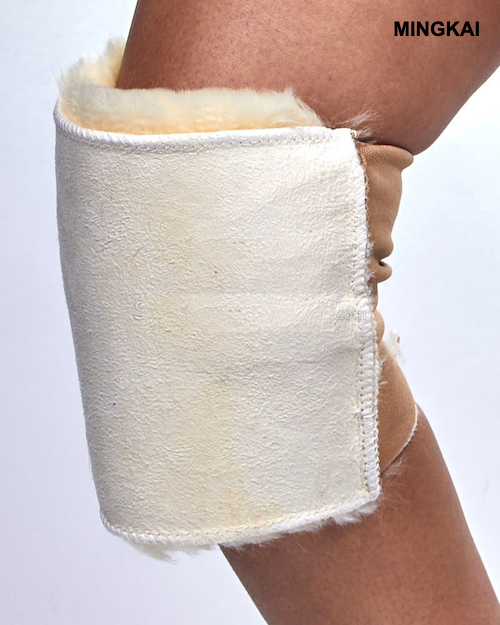 Natural Sheepskin Elbow Protectors - Medical Grade Pressure Relief Cushions for Office Workers & Arthritis Pain, Soft Breathable Orthopedic Support Pads (Pair)