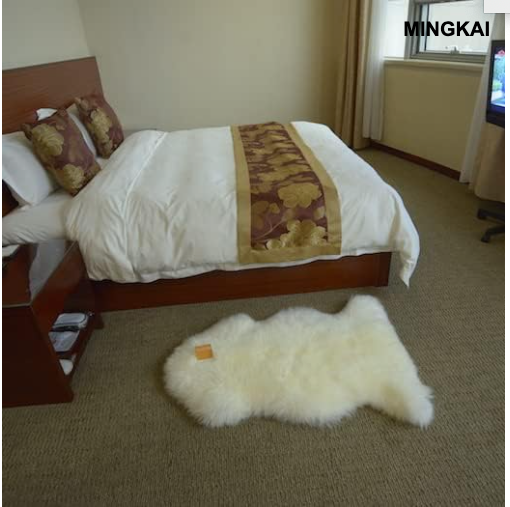 Dumi Genuine New Zealand Sheepskin Rug, Luxury Genuine Fur Rug; Housewarming Gift Plus - Natural Color 2'x3'